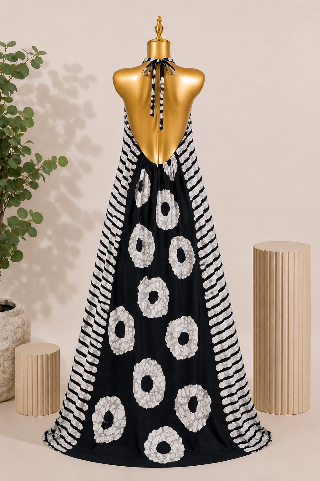 Dúdú - Adire Maxi Dress