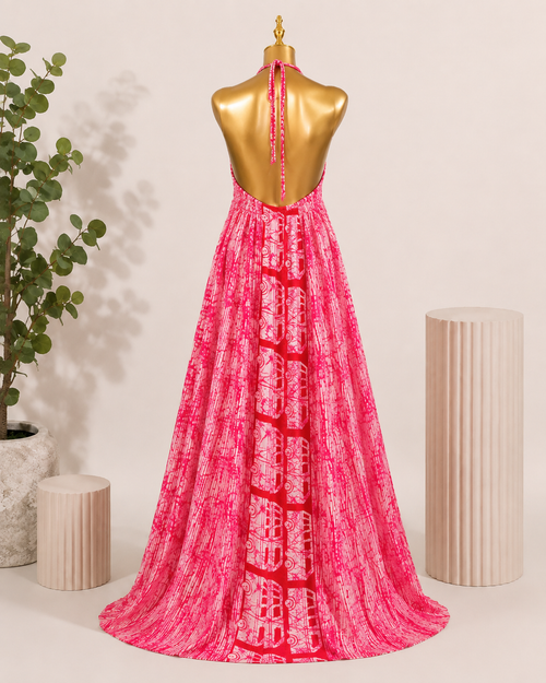 Ṣade - Adire Maxi Dress